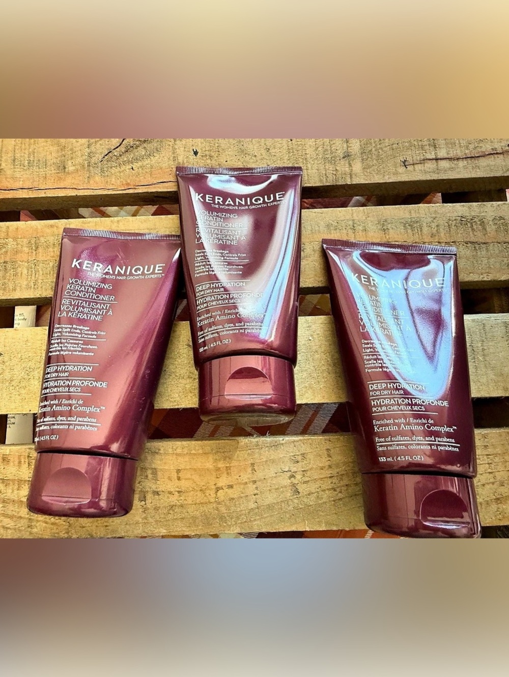 Keranique Volumizing Keratin Conditioner Deep Hydration Conditioner (3)